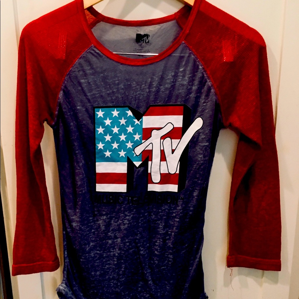MTV tee XS